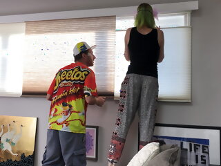 peeping